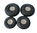 1 PCS RC Airplane Wheel 4.5 Inches Wheels Landing Gear RC Plane Wheels for Fixed Wing Model Aircraft