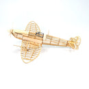 3D Wooden Puzzles DIY Spitfire Fighter Model Aircraft 1:25 Wooden Models Airplane Jigsaw Puzzle for Home Decoration Men Birthday