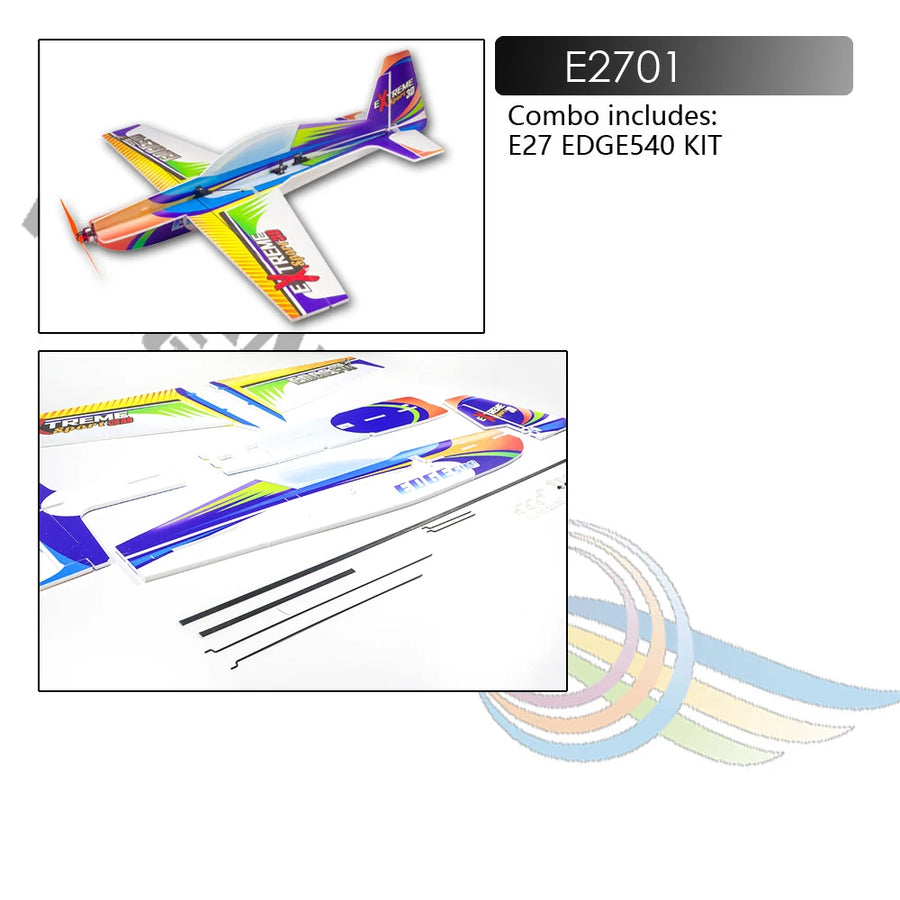 RC Plane Kit PP Foam Airplane 710mm Wingspan Xtreme Sports Airplane Model Kit to Build DIY 3D Aerobatic Flying Airplane for Ad