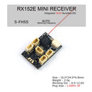 2.4G 4CH/5CH/6CH/7CH Mini Receiver RX15X-E series Built-in 2S 7A Brushless ESC Regulator With 1.00pin Plug for Micro RC Plane