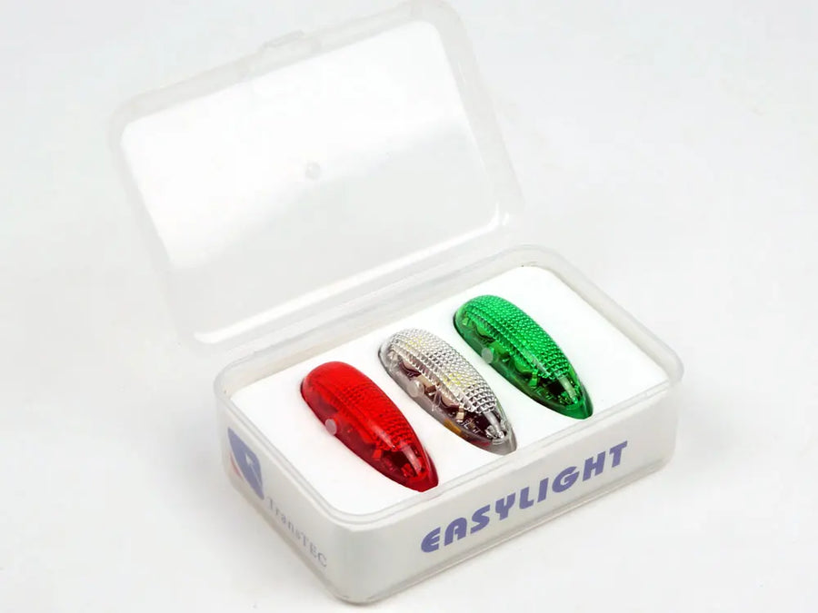 Wireless Navigation Light Easylight for RC Plane Car Fix Wing, Rechargeable Red Green White LED Flashing Lights 4 Modes