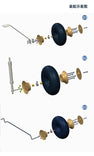 1 PCS RC Airplane Wheel 4.5 Inches Wheels Landing Gear RC Plane Wheels for Fixed Wing Model Aircraft