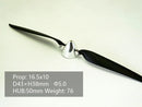 RC Plane Folding Propeller 6"/7"/ 8"/9"/10"/11"/12"/13"/14"/15"  with CNC Aluminum Alloy Spinner for for Glider Plane