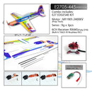 RC Plane Kit PP Foam Airplane 710mm Wingspan Xtreme Sports Airplane Model Kit to Build DIY 3D Aerobatic Flying Airplane for Ad