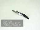 RC Plane Folding Propeller 6"/7"/ 8"/9"/10"/11"/12"/13"/14"/15"  with CNC Aluminum Alloy Spinner for for Glider Plane