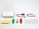 Wireless Navigation Light Easylight for RC Plane Car Fix Wing, Rechargeable Red Green White LED Flashing Lights 4 Modes