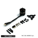 1S 3.7V Micro Brushless Motor MC1106-3800KV with ESC Power Combo Used for Fixed Wing Micro Indoor Airplane F3P Model Airplane