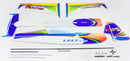 RC Plane Kit PP Foam Airplane 710mm Wingspan Xtreme Sports Airplane Model Kit to Build DIY 3D Aerobatic Flying Airplane for Ad