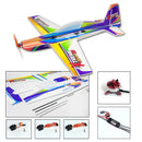 RC Plane Kit PP Foam Airplane 710mm Wingspan Xtreme Sports Airplane Model Kit to Build DIY 3D Aerobatic Flying Airplane for Ad