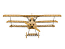 DIY Fokker DR1 Triplane Model Aircraft 3D Wooden Puzzles Airplane Model Kit to Build for Adults