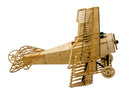 DIY Fokker DR1 Triplane Model Aircraft 3D Wooden Puzzles Airplane Model Kit to Build for Adults